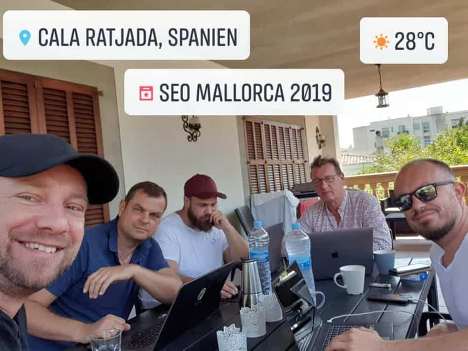 Suchmaschinenoptimierer auf Mallorca